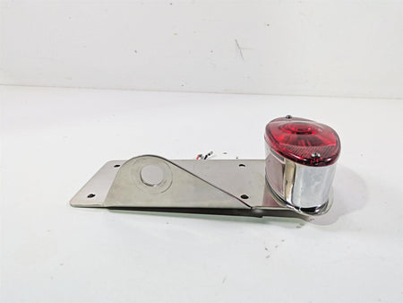 2008 Ultima Motorcycles Fat Bastard Side Chrome Plate Holder & Taillight Set {{ shop.shopifyCountryName }} - Mototech271