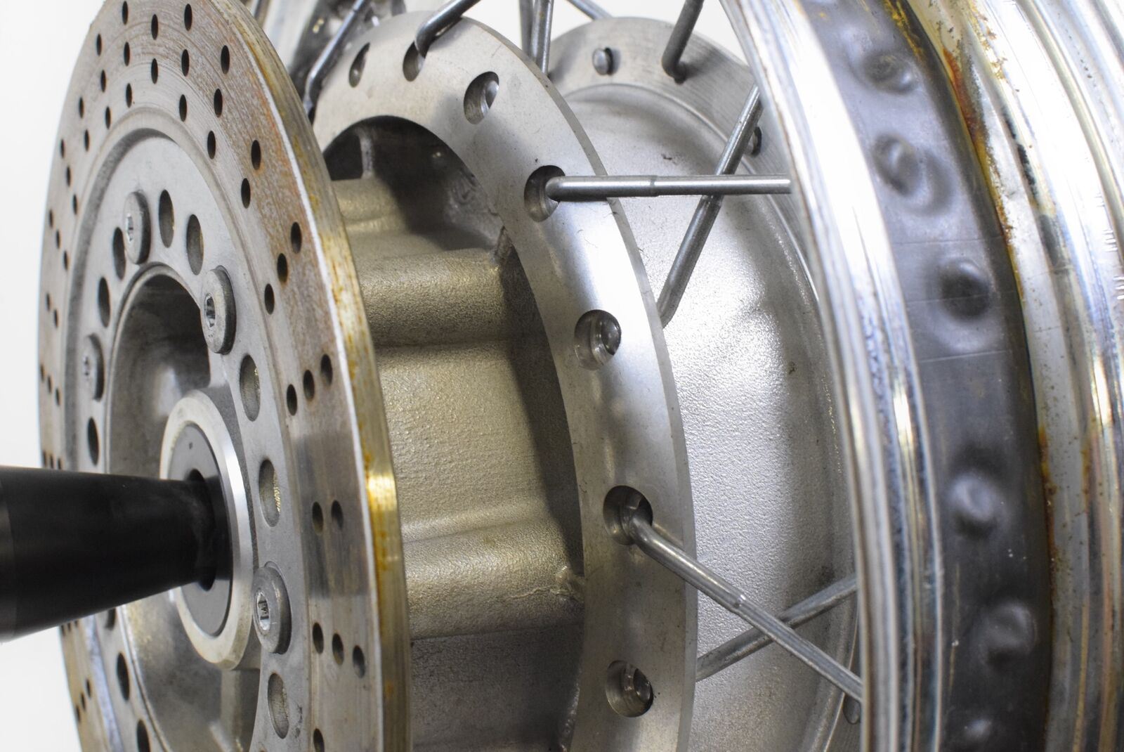 1997 Kawasaki VN1500 Vulcan 8K Rear TAKASAGO Wheel Rim 15x3 41073-1588-18 {{ shop.shopifyCountryName }} - Mototech271