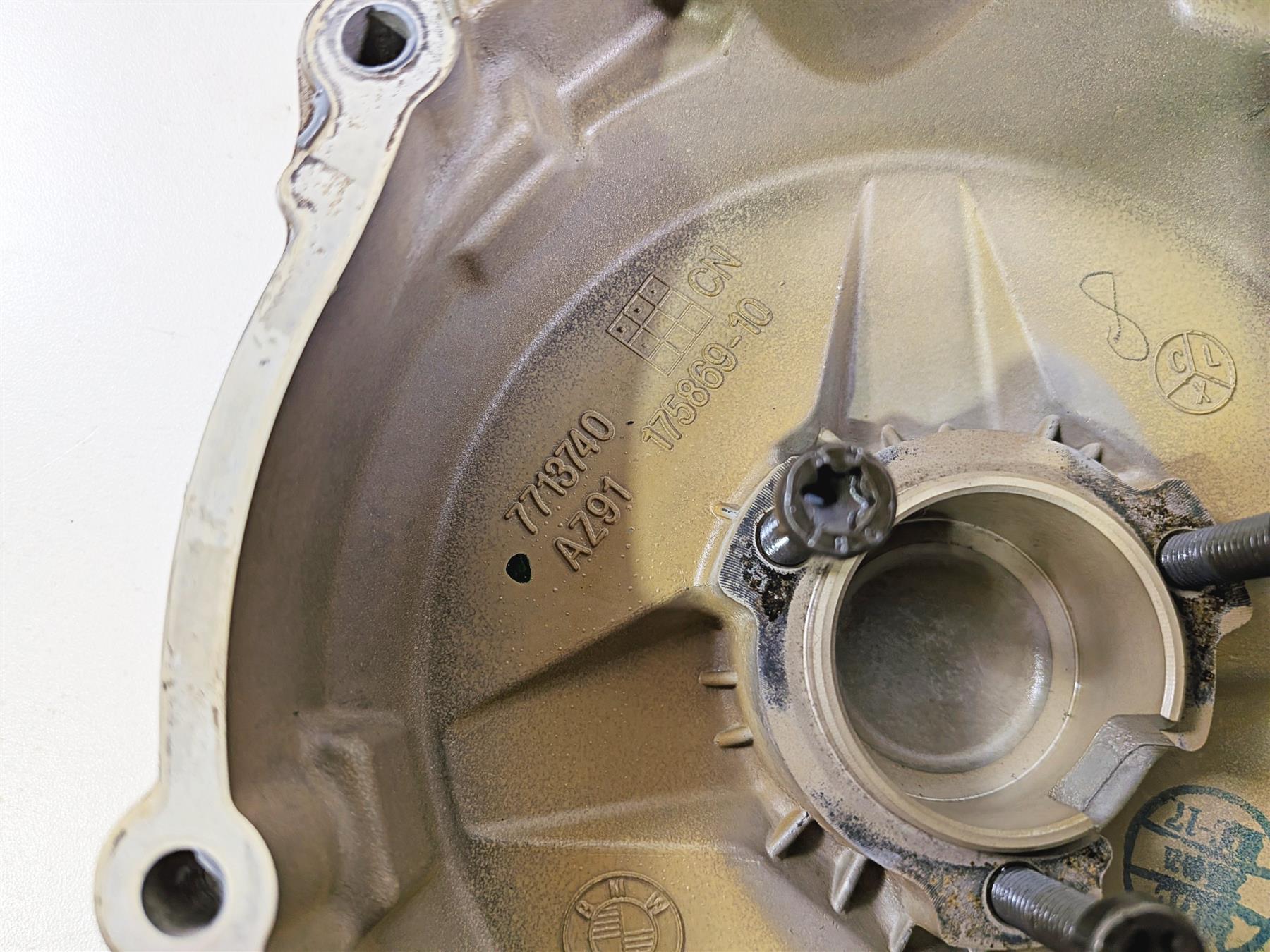 2017 BMW S1000RR K46 Engine Stator Alternator Generator Cover 11147726966 {{ shop.shopifyCountryName }} - Mototech271