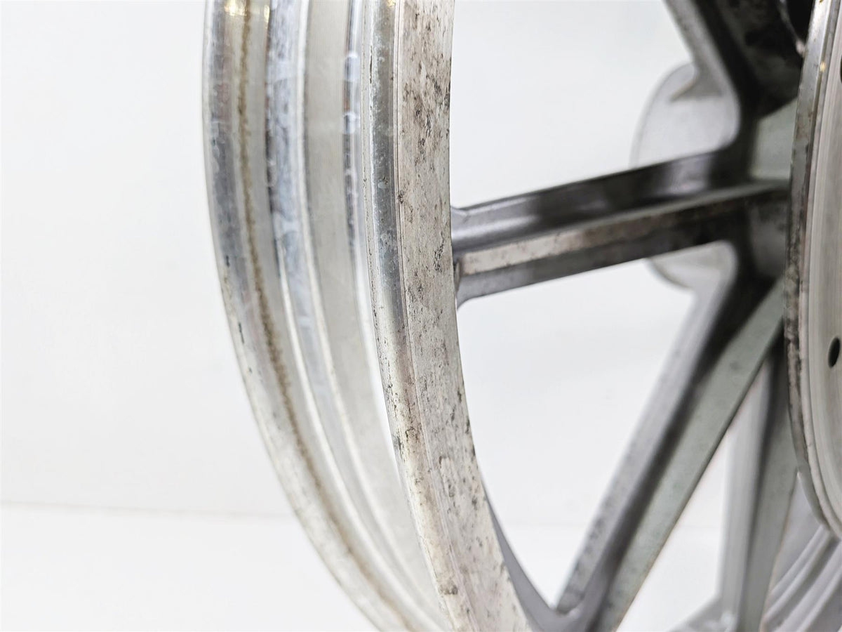 1995 Harley XL883 Sportster Hugger 9 Spoke Front Wheel Rim 19x2.15 43338-83 {{ shop.shopifyCountryName }} - Mototech271