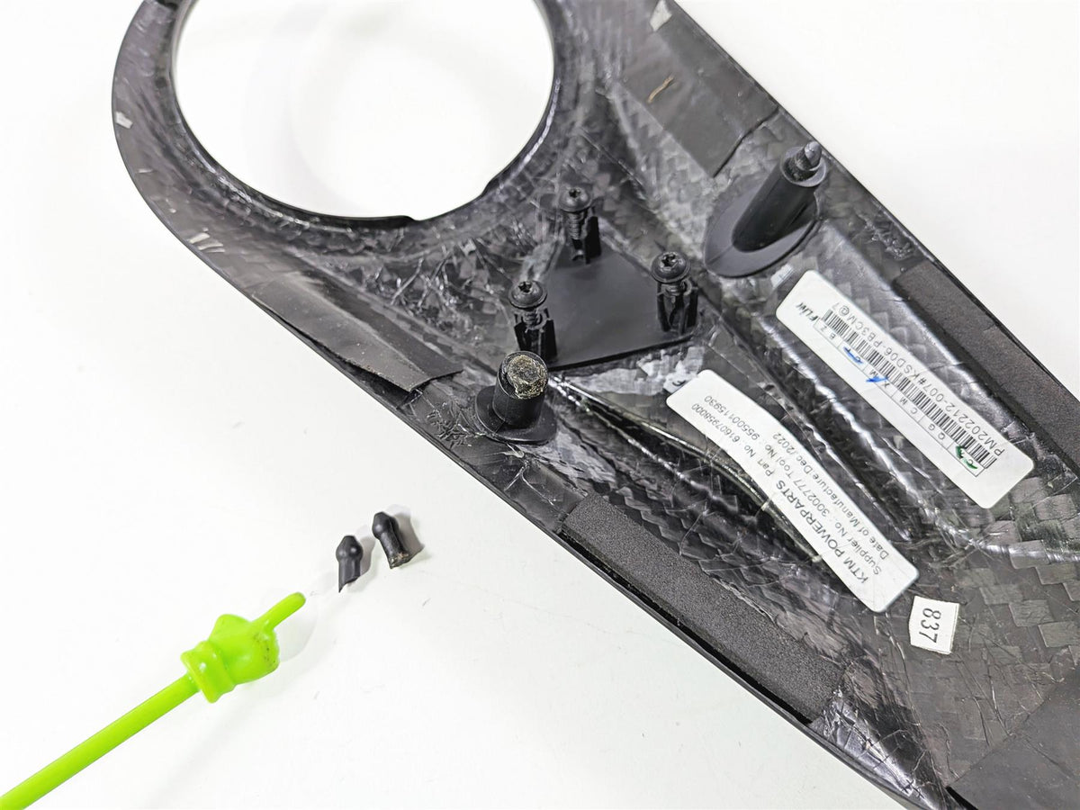 2018 KTM 1290 Super Duke R Carbon Fiber Gas Fuel Tank Cover -Read 61607958000-Mototech271