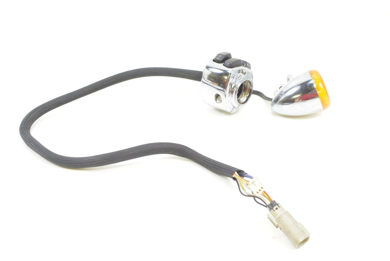 2009 Harley FXDFSE CVO Dyna Fat Bob Left Control Switch Light & Blinker 71682-06 {{ shop.shopifyCountryName }} - Mototech271