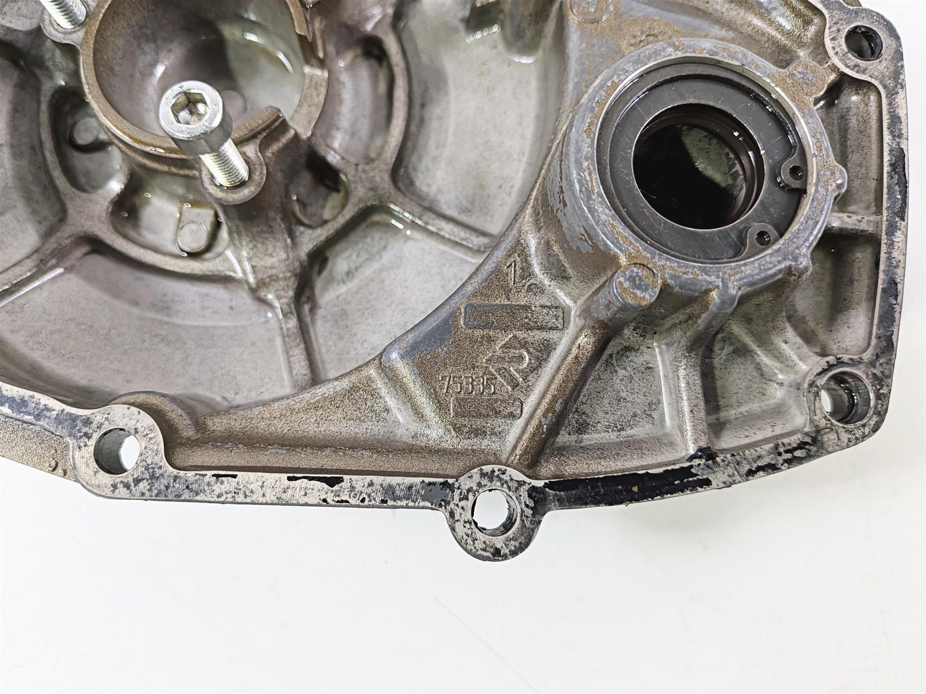 2014 Aprilia RSV4 RR Factory Alternator Generator Stator Cover 898466 {{ shop.shopifyCountryName }} - Mototech271