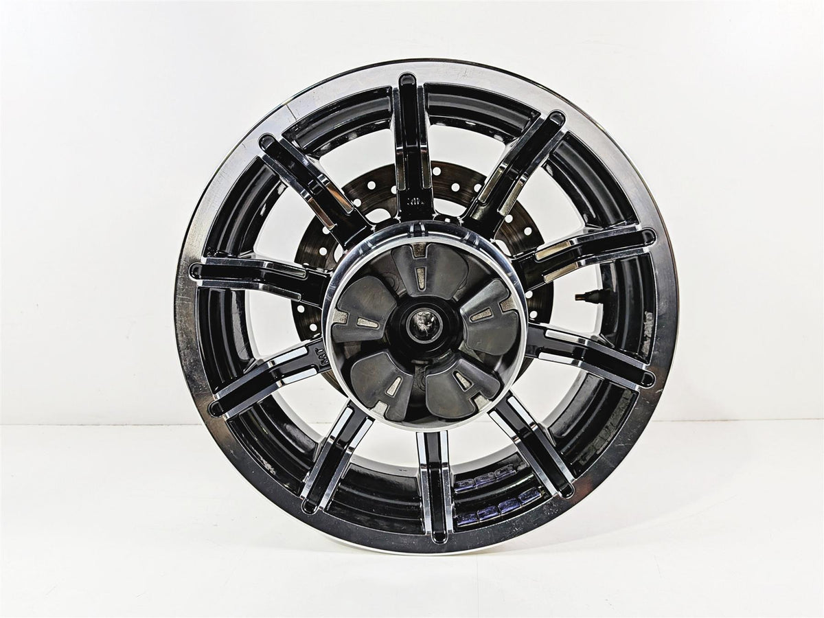 2014 Harley Touring FLHTK Electra Glide Nice Impeller Contrast Rear Wheel Rim 16x5 40900391-Mototech271