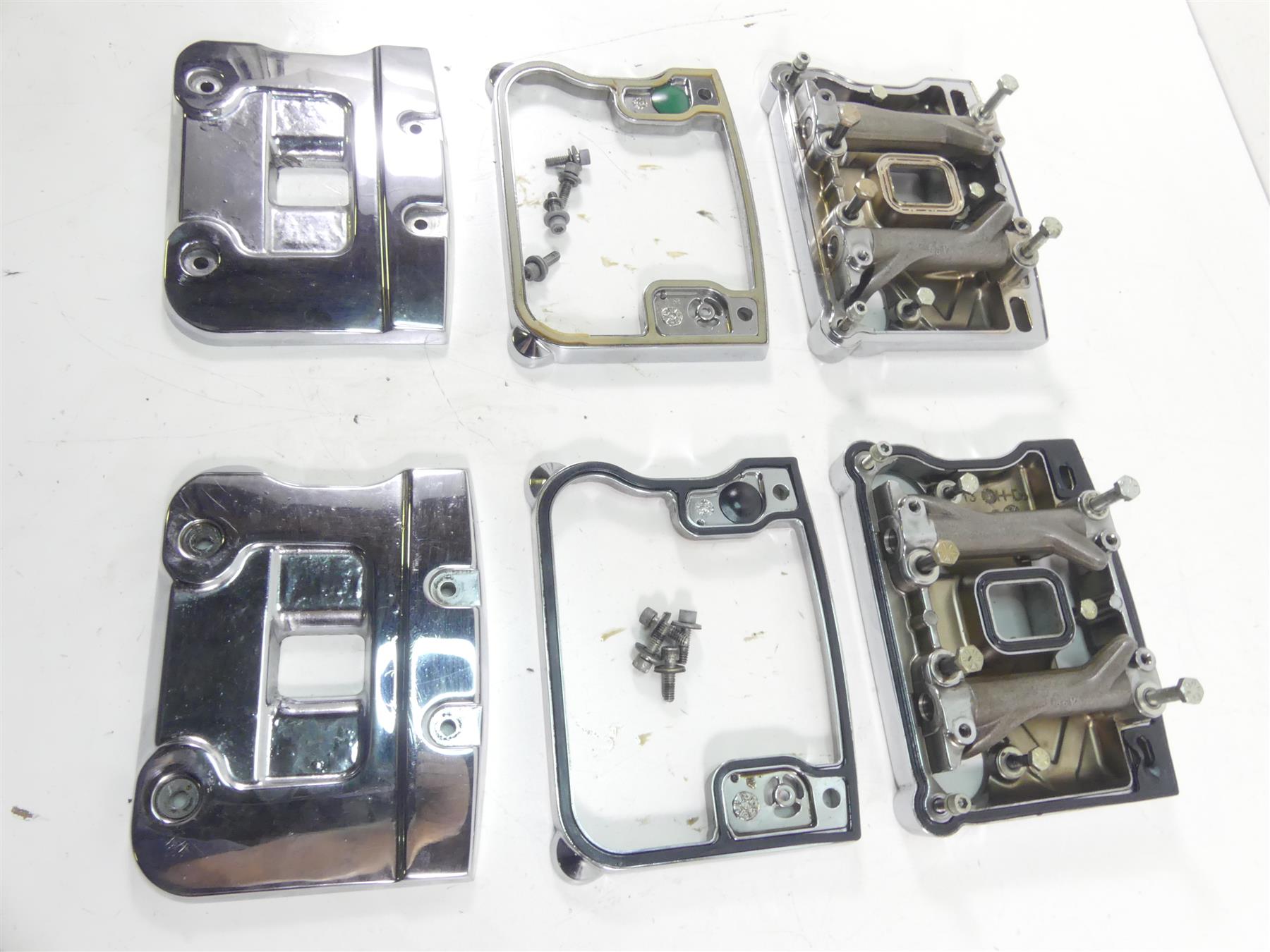 2000 Harley Dyna FXR4 CVO Super Glide Rocker Arms Box Cover Spacer Set 17360-83A {{ shop.shopifyCountryName }} - Mototech271