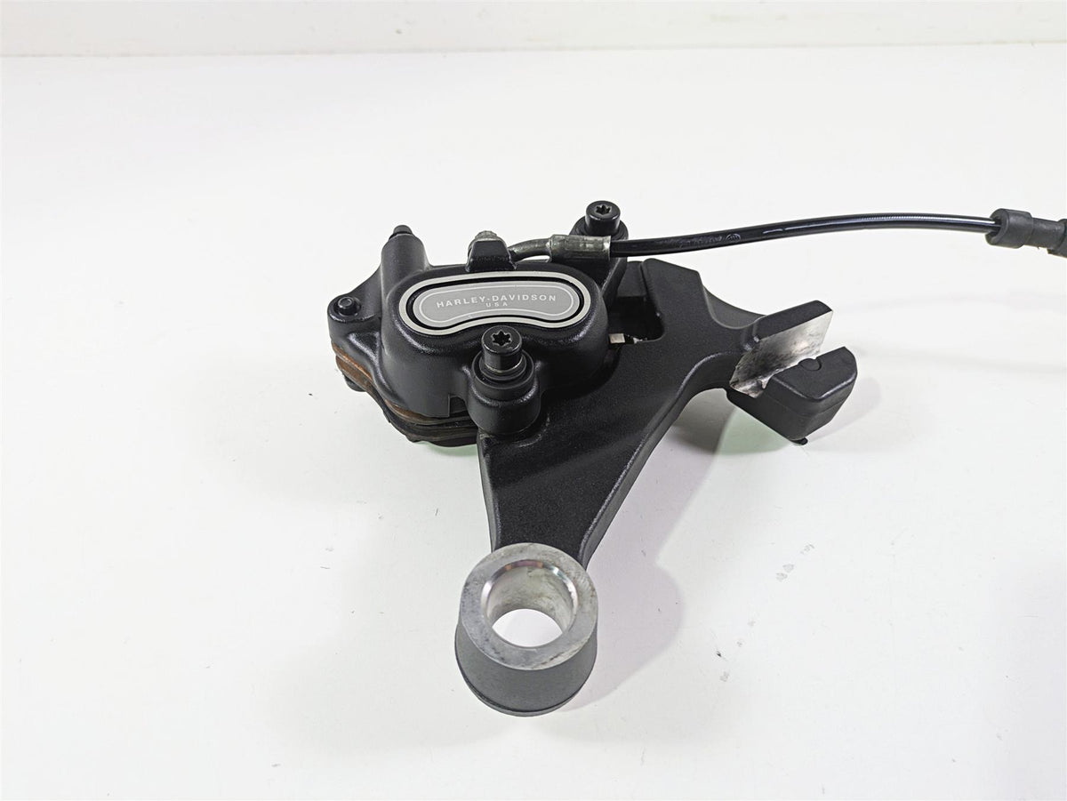 2014 Harley FXDF Dyna Fat Bob Rear Brake Caliper & Bracket 40908-08 {{ shop.shopifyCountryName }} - Mototech271
