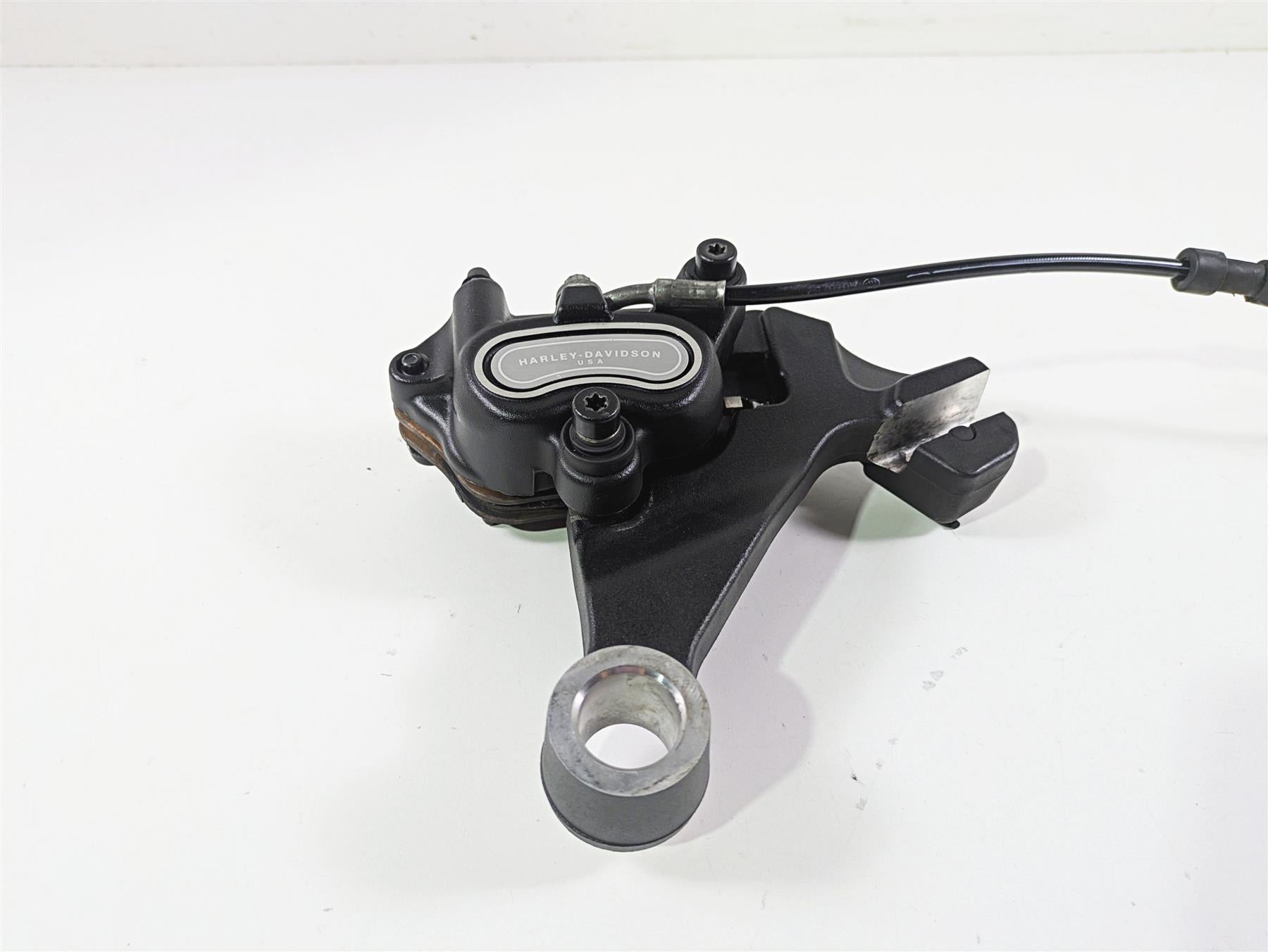 2014 Harley FXDF Dyna Fat Bob Rear Brake Caliper & Bracket 40908-08 {{ shop.shopifyCountryName }} - Mototech271