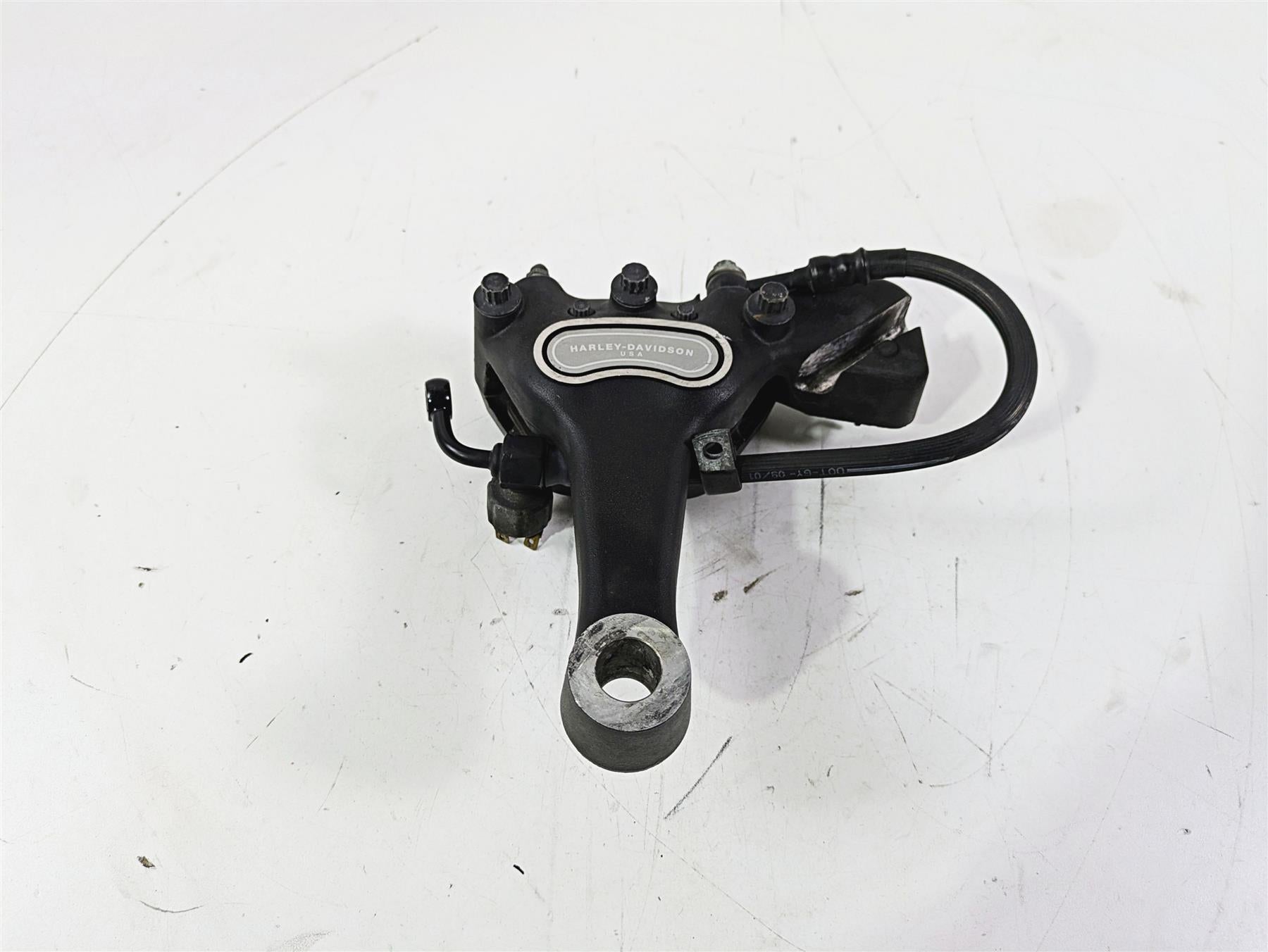 2002 Harley Dyna FXDL Low Rider Rear Brake Caliper + Line Hose 44017-00D {{ shop.shopifyCountryName }} - Mototech271