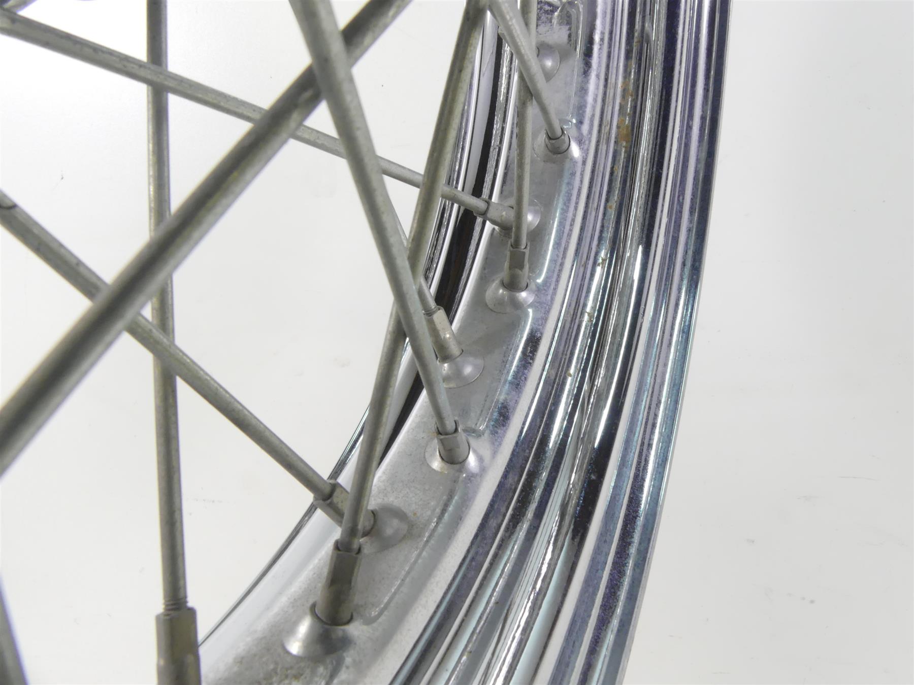 2001 Harley Touring FLHRCI Road King Straight Front Wheel Rim 16x3 43085-97 {{ shop.shopifyCountryName }} - Mototech271