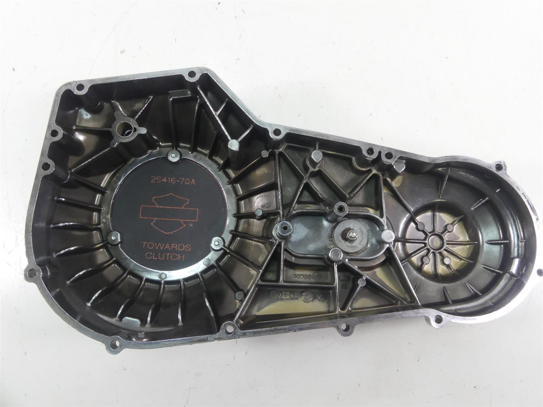 1998 Harley Dyna FXDL Low Rider Outer Primary Drive Clutch Cover 60506-95A {{ shop.shopifyCountryName }} - Mototech271