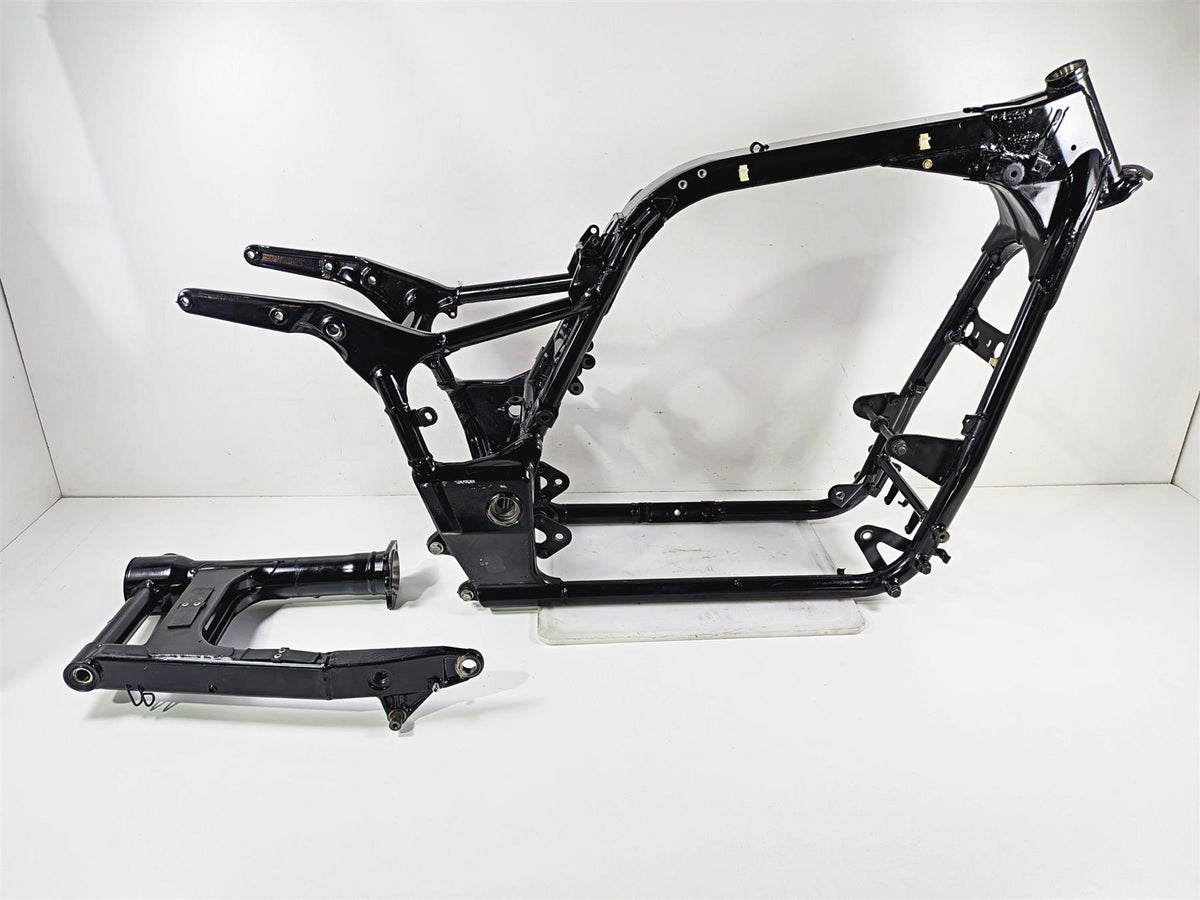2003 Honda V-Twin VTX1800 C Straight Main Frame + Swingarm With Clean Texas Title 50100-MCH-000 {{ shop.shopifyCountryName }} - Mototech271