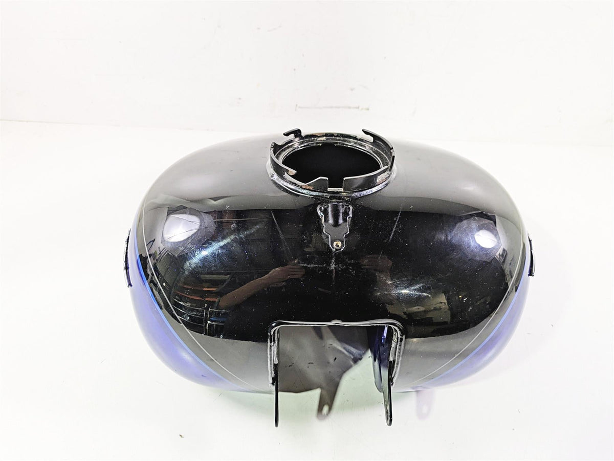 2011 Harley Touring FLHTCUSE CVO E-Glide Fuel Petrol Gas Tank Blue 61000006 {{ shop.shopifyCountryName }} - Mototech271