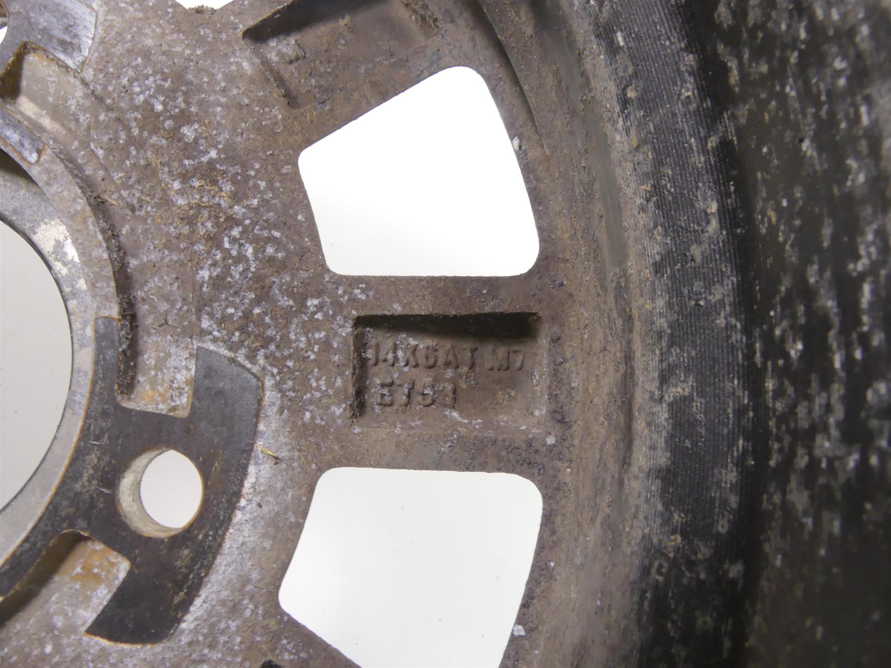 2018 Polaris RZR1000 RS1 Front Stock Straight 14x6 Wheel Rim 1522842 {{ shop.shopifyCountryName }} - Mototech271
