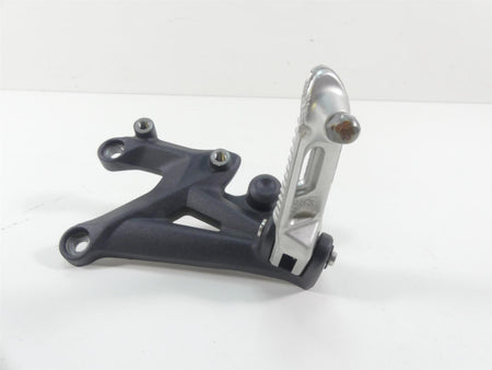 2013 Triumph Street Triple 675R Left Rider Footpeg Bracket Mount T2081941 {{ shop.shopifyCountryName }} - Mototech271