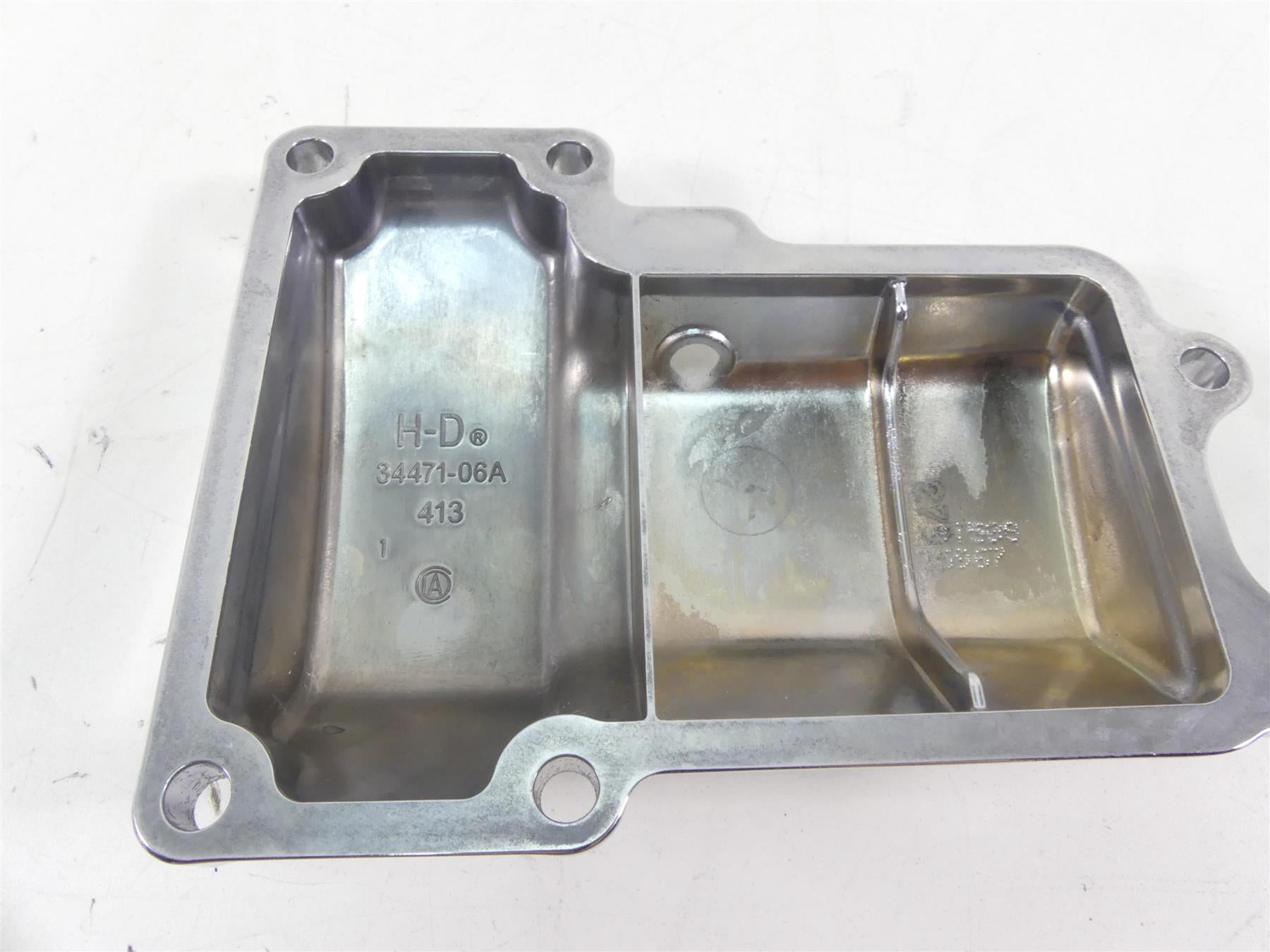 2009 Harley FXDL Dyna Low Rider Transmission Chrome Cover Set 34471-06 {{ shop.shopifyCountryName }} - Mototech271