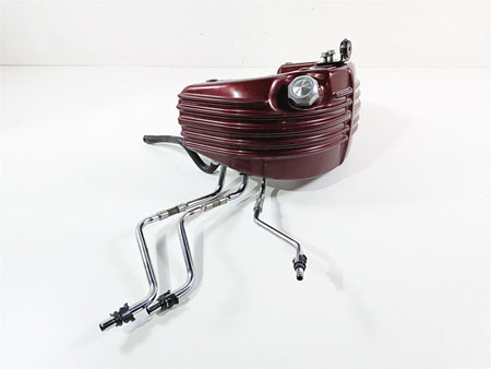 2009 Harley FXCWC Softail Rocker Oil Tank & Lines Deep Red Pearl Set 62546-08 {{ shop.shopifyCountryName }} - Mototech271