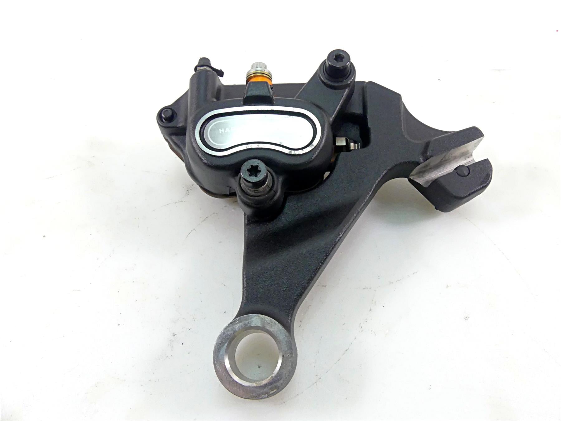 2010 Harley FXDF Dyna Fat Bob Nice Rear Brake Caliper & Bracket 40908-08 {{ shop.shopifyCountryName }} - Mototech271