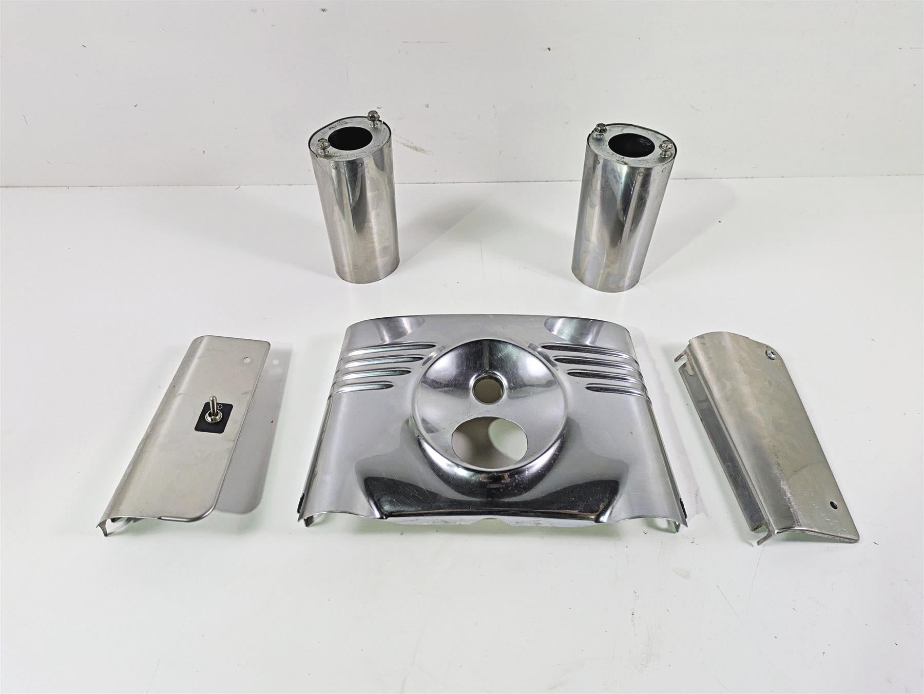 2017 Harley Softail Heritage Classic FLSTC Headlight & Fork Tube Covers 67830-09 {{ shop.shopifyCountryName }} - Mototech271