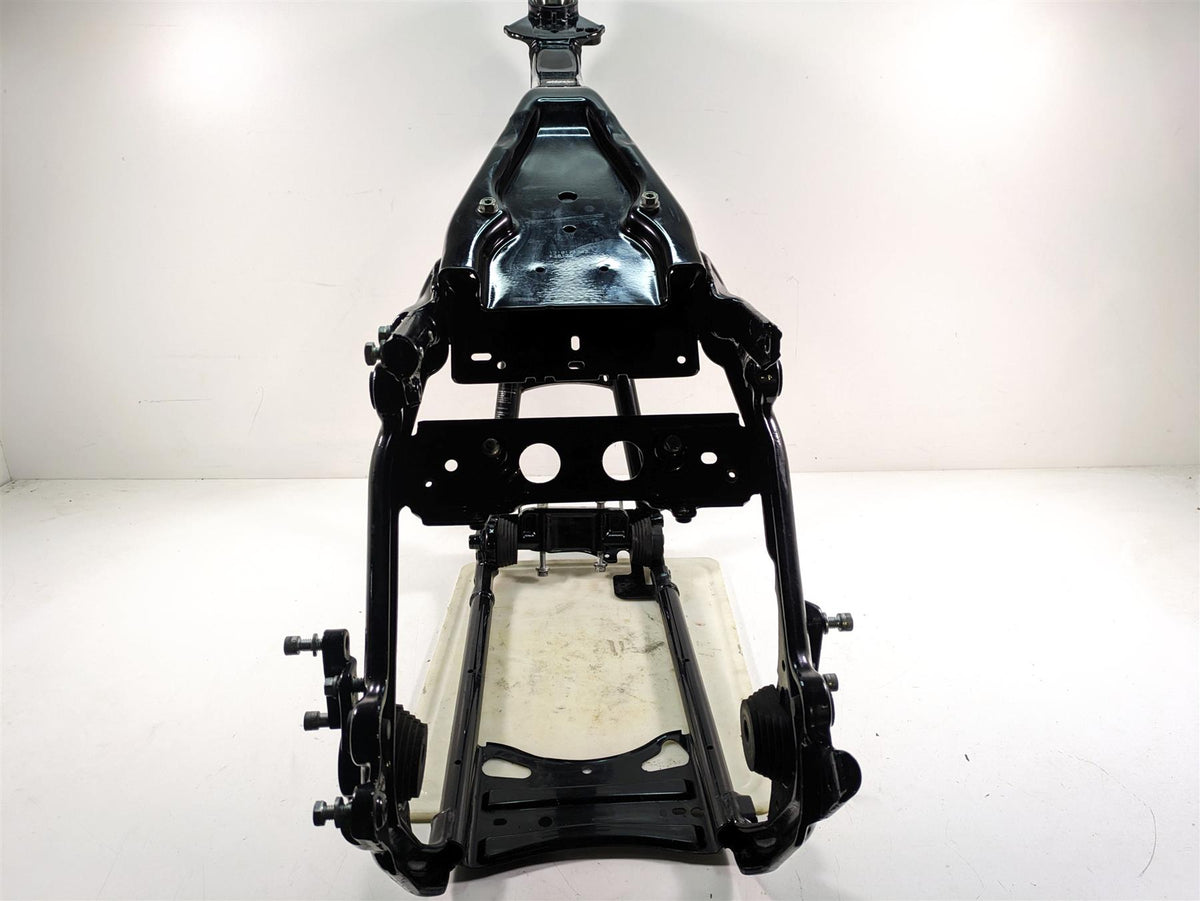 2014 Harley Touring FLHTK Electra Glide Straight Main Frame Chassis With Texas Salvage Title 47900-14BHP {{ shop.shopifyCountryName }} - Mototech271