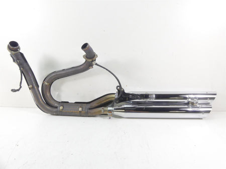 2009 Harley FXDF Dyna Fat Bob Oem Exhaust Header Muffler System 64984-08A {{ shop.shopifyCountryName }} - Mototech271