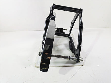 2004 Harley Softail FLSTF Fat Boy Rear Swingarm & Belt Covers 47573-00A {{ shop.shopifyCountryName }} - Mototech271