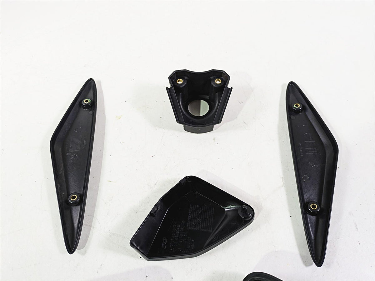2013 Ducati Hyperstrada 821 Black Molded Infill Ignition Cover Fairing Set {{ shop.shopifyCountryName }} - Mototech271