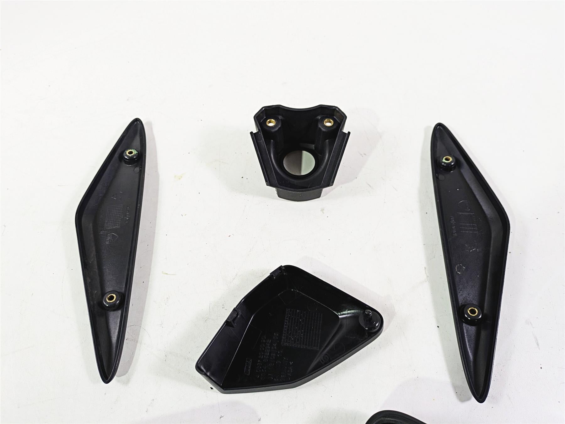 2013 Ducati Hyperstrada 821 Black Molded Infill Ignition Cover Fairing Set {{ shop.shopifyCountryName }} - Mototech271