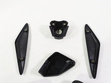 Load image into Gallery viewer, 2013 Ducati Hyperstrada 821 Black Molded Infill Ignition Cover Fairing Set | Mototech271
