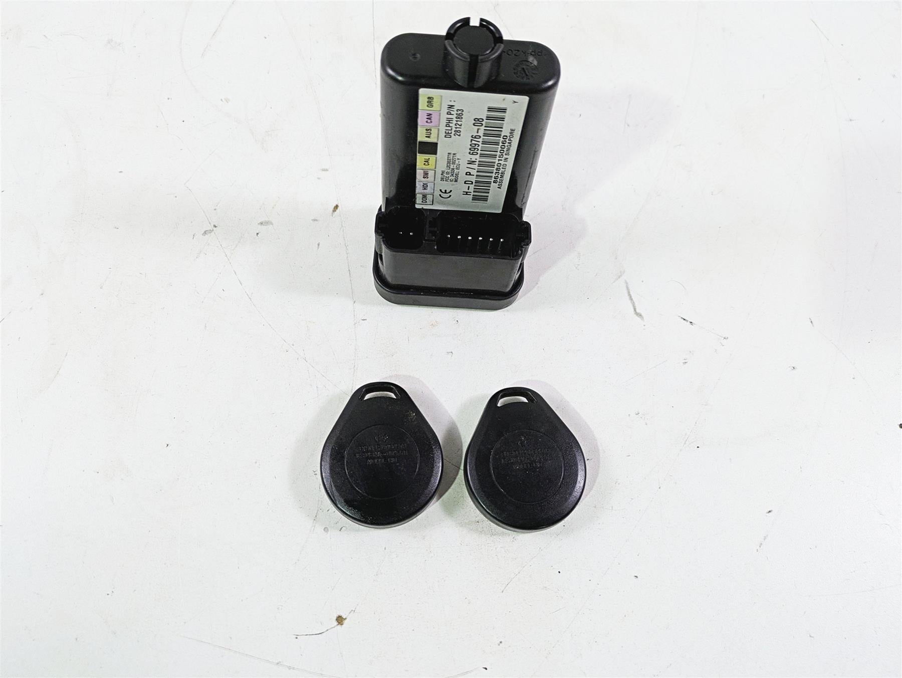 2010 Harley VRSCF Muscle Rod Tssm Security Flasher Module & Key Fob 69976-08 {{ shop.shopifyCountryName }} - Mototech271