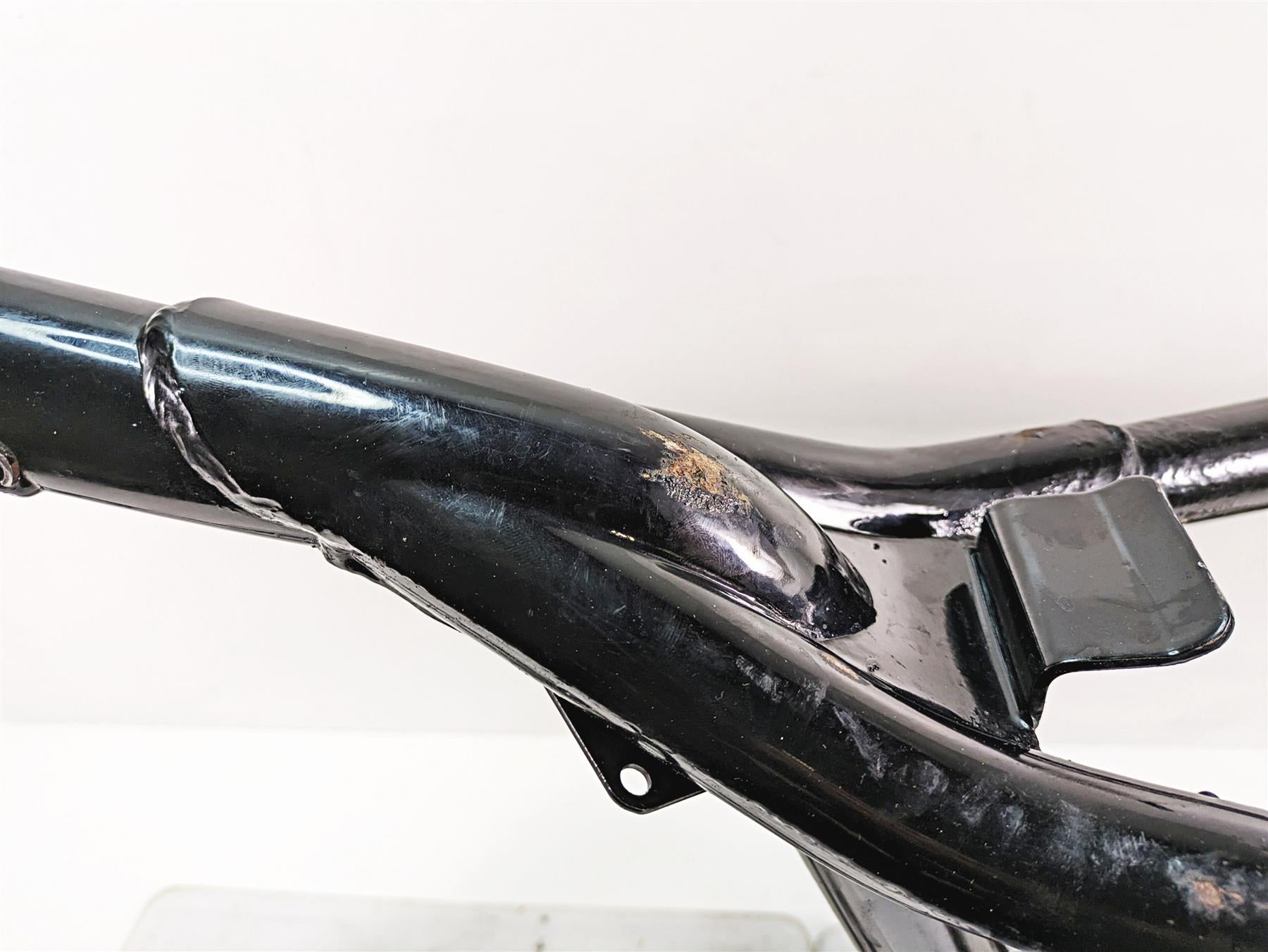 1986 Harley Sportster XLH 883 Straight Main Frame Chassis & Swingarm With Clean Texas Title 47150-86A {{ shop.shopifyCountryName }} - Mototech271