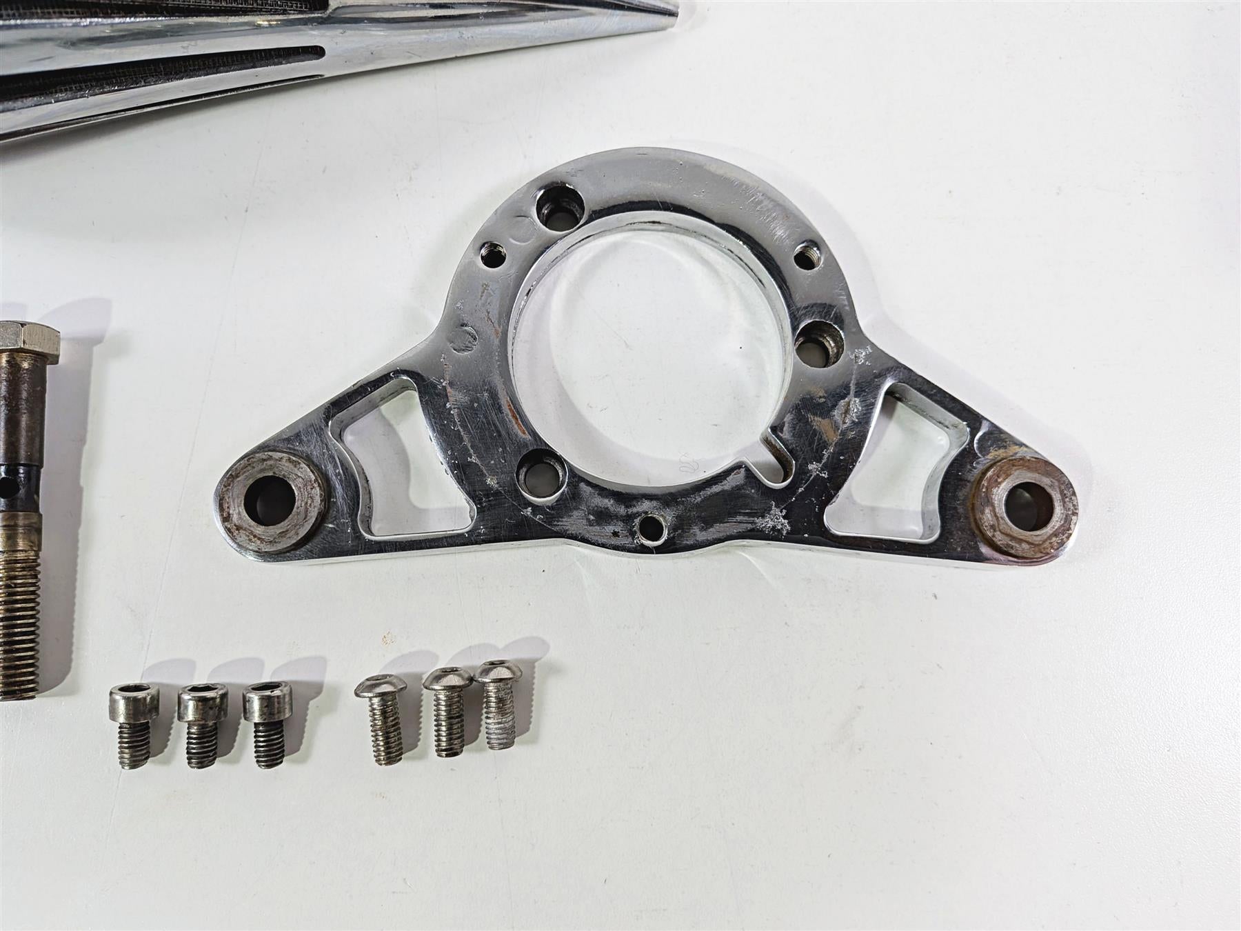 2014 Harley FXSB Softail Breakout Aftermarket Spike Air Cleaner Breather Filter-Mototech271