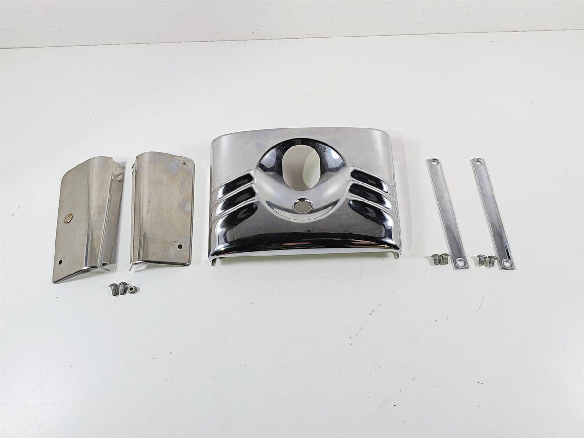 2012 Harley Softail FLSTF Fat Boy Headlight Panel Cover Set 67982-07 {{ shop.shopifyCountryName }} - Mototech271