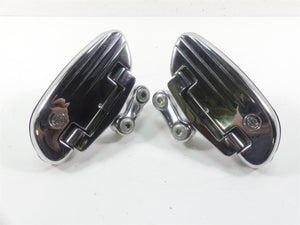 2009 Harley FLHTCU SE4 CVO E-Glide Rear Chrome Passenger Floorboard Set 50700-04 | Mototech271