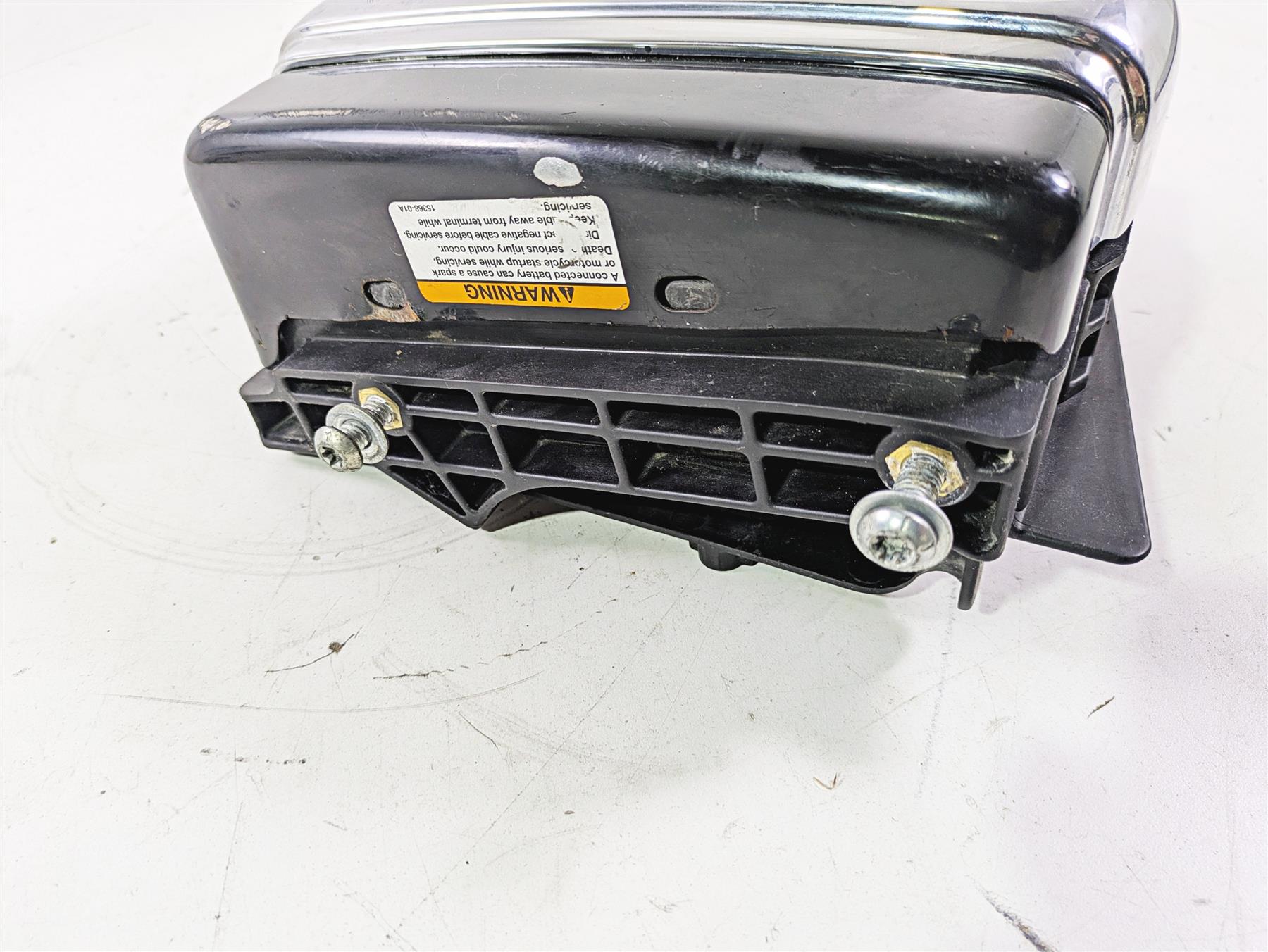 2011 Harley FXDC Dyna Super Glide Right Battery Tray & Cover 70379-06B {{ shop.shopifyCountryName }} - Mototech271