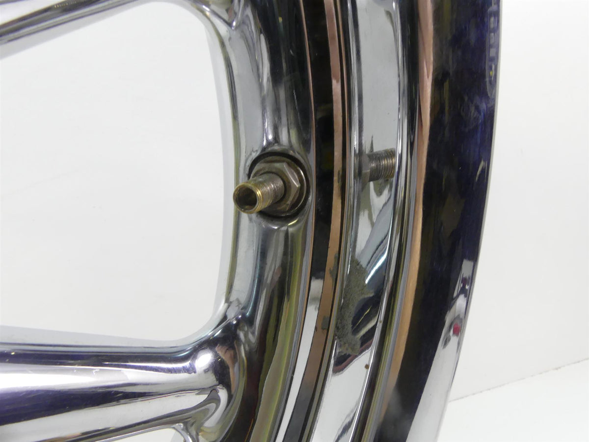 2007 Harley Touring FLHTCU SE CVO Electra Glide Front Chrome Wheel 16x3 43539-08 {{ shop.shopifyCountryName }} - Mototech271