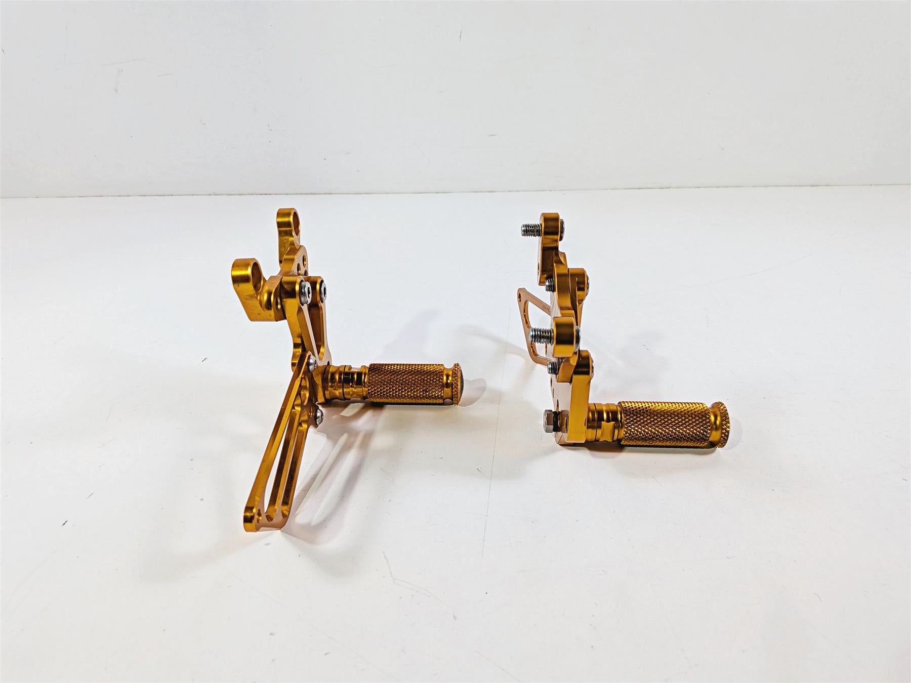2007 Mv Agusta F4 1000R 312 Golden Aftermarket Foot Peg Rearset-Mototech271