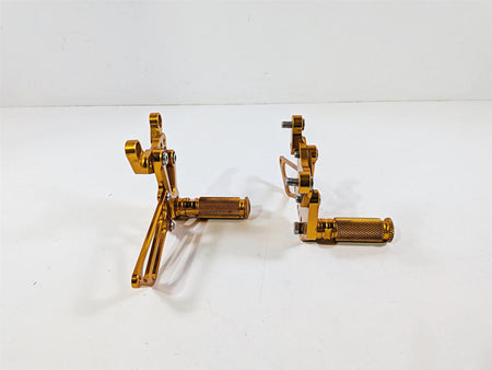 2007 Mv Agusta F4 1000R 312 Golden Aftermarket Foot Peg Rearset-Mototech271