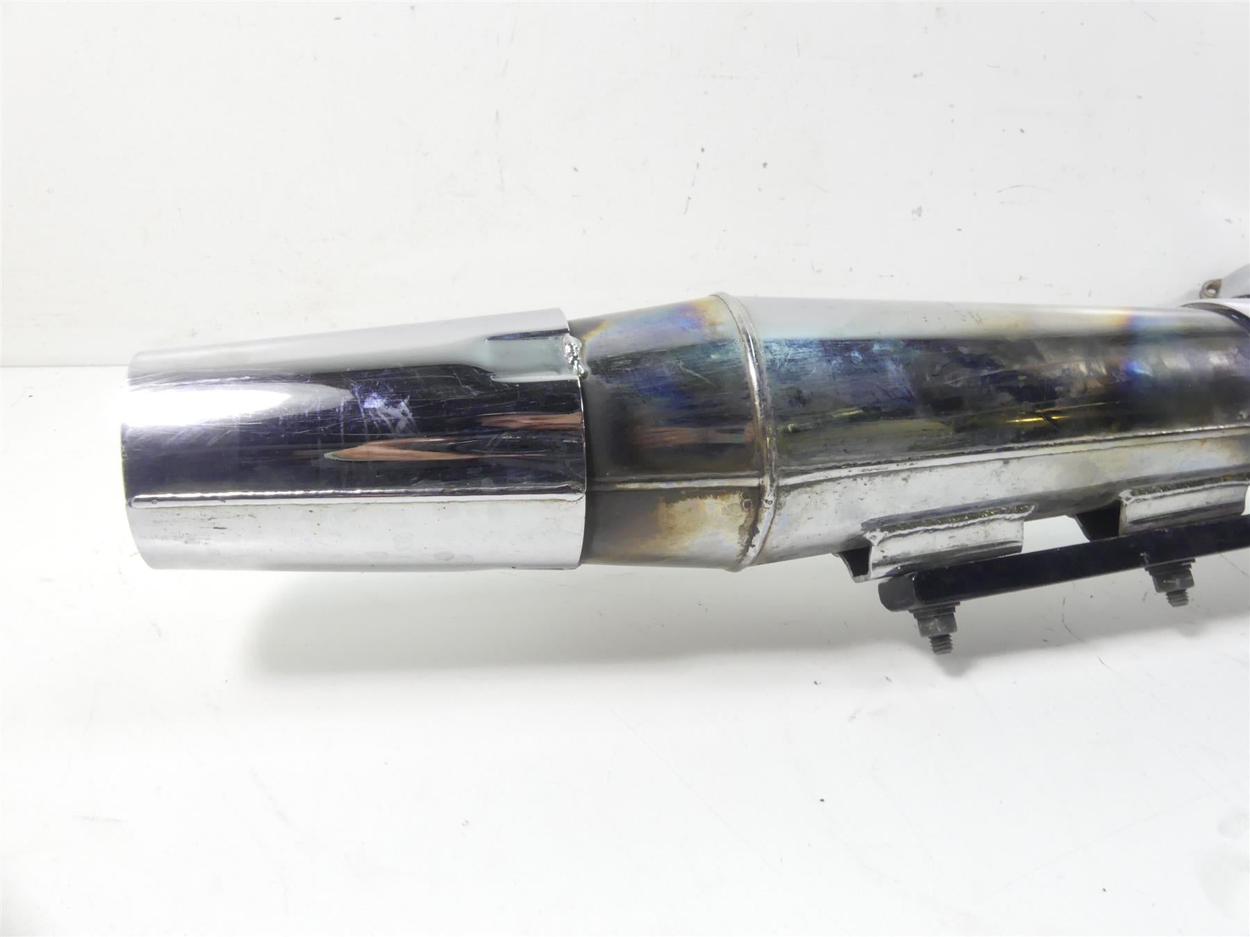 2004 Harley Softail FXSTD SE CVO Deuce 2 in 1 Thunderheader Chrome Exhaust 1057 {{ shop.shopifyCountryName }} - Mototech271