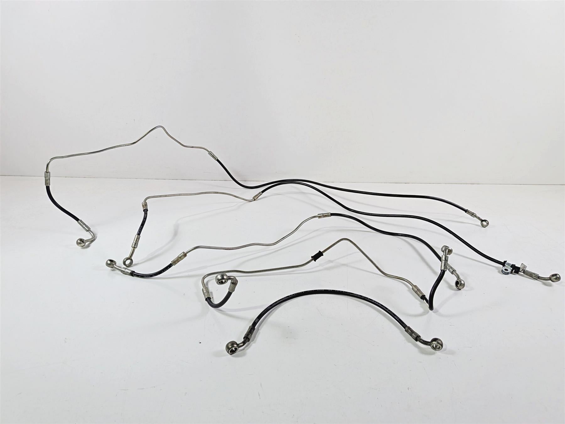 2016 Ducati Hypermotard 939 SP Front Rear Abs Brake Line Set 61810491A 61910411B-Mototech271