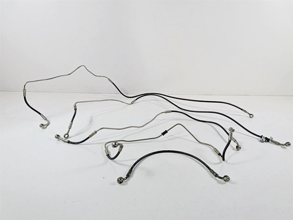 2016 Ducati Hypermotard 939 SP Front Rear Abs Brake Line Set 61810491A 61910411B-Mototech271