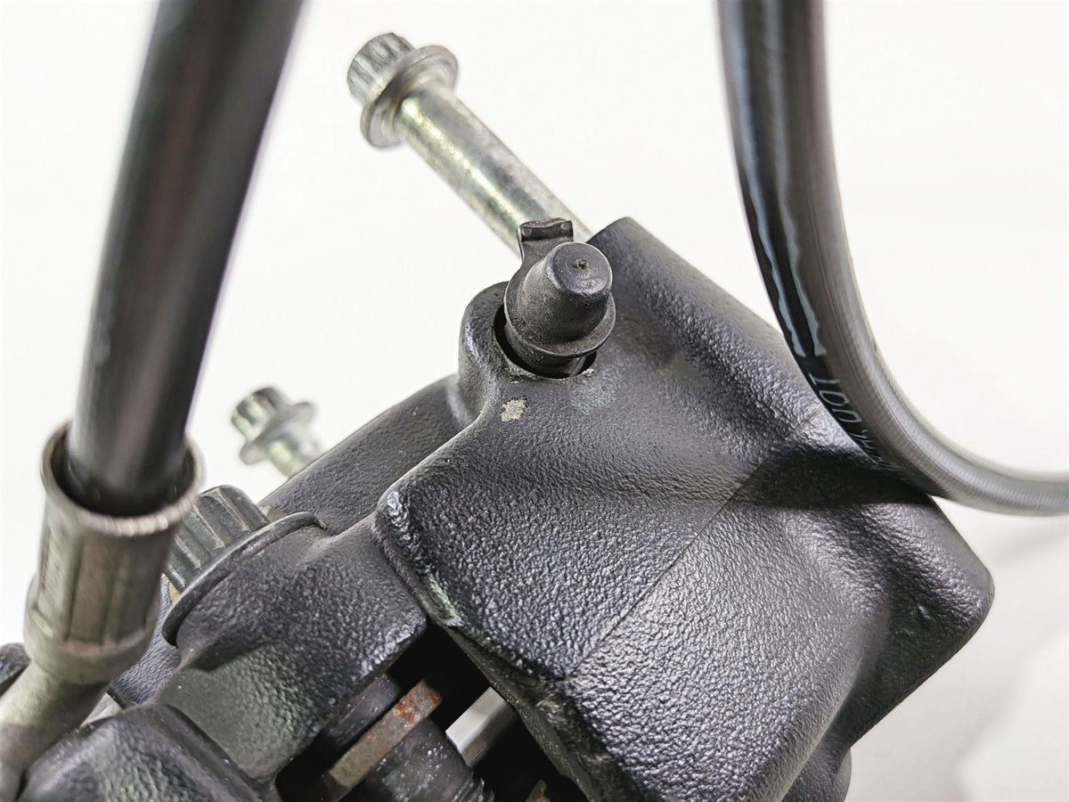 2009 Harley FXCWC Softail Rocker Front Brake Caliper + Line - Read 44464-08 {{ shop.shopifyCountryName }} - Mototech271