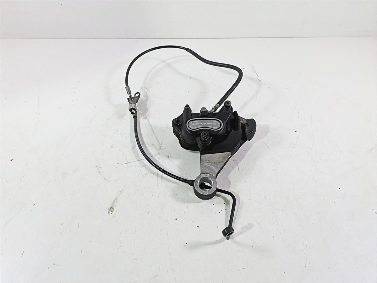2008 Harley FLSTSB Cross Bones Rear Brake Caliper & Bracket 40908-08 {{ shop.shopifyCountryName }} - Mototech271