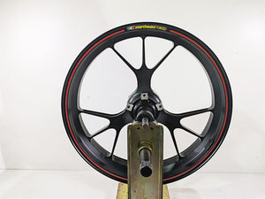 2013 Ducati Hypermotard 821 SP 17x3.5 Marchesini Forged Front Wheel 50122681AB