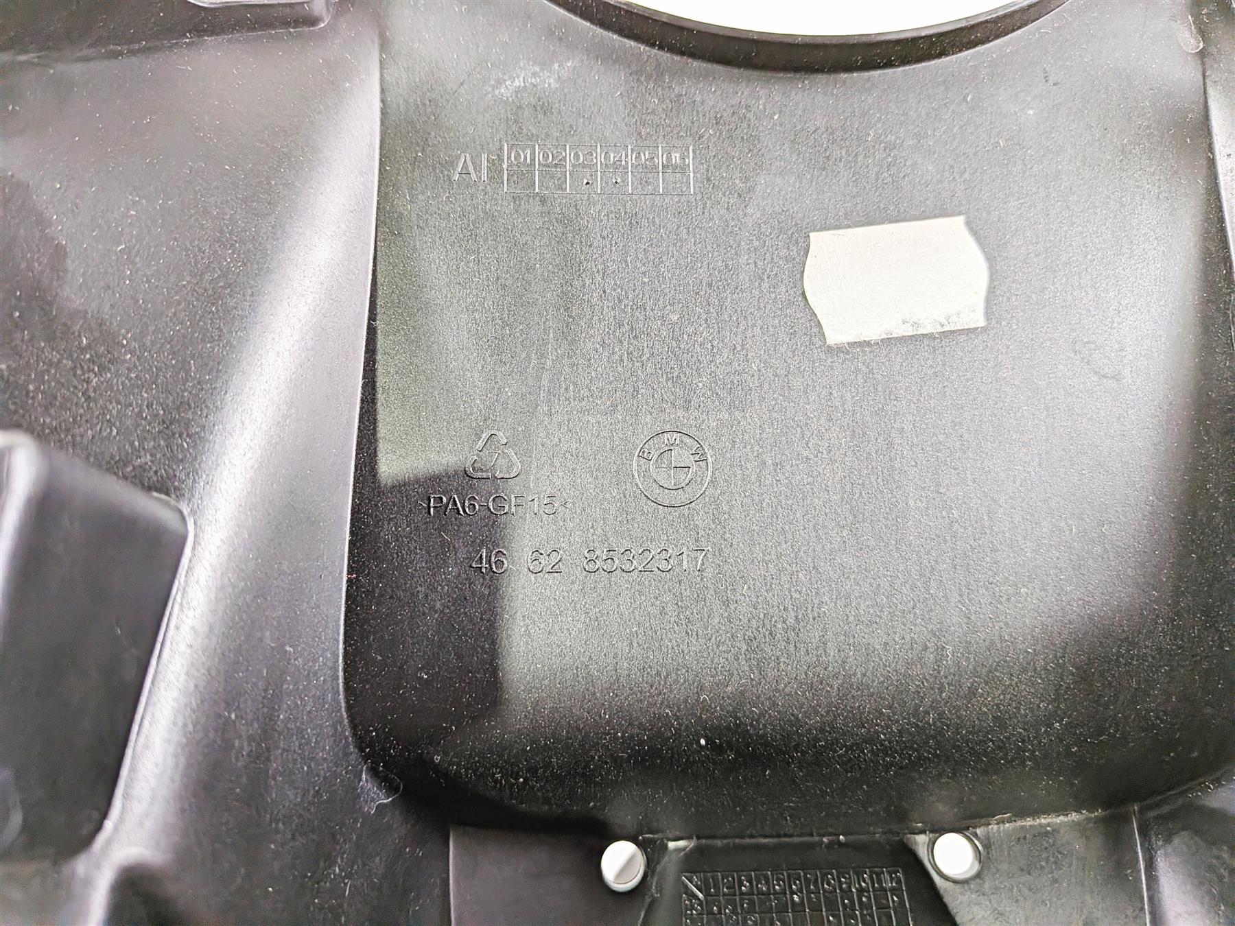 2019 BMW R1250GS K50 Rear License Plate Holder Carrier 46628532317 {{ shop.shopifyCountryName }} - Mototech271