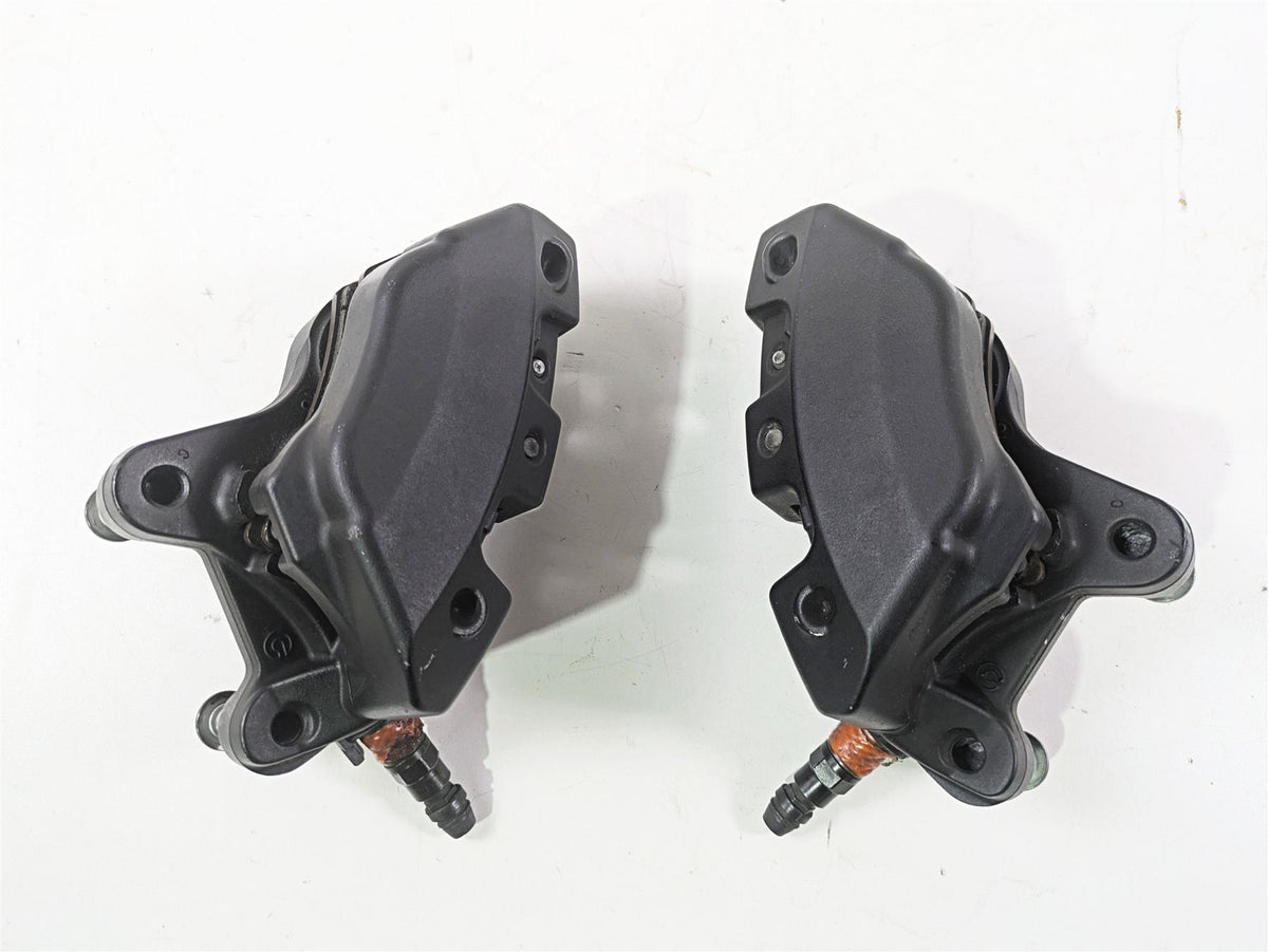 2010 Harley Touring FLHXSE CVO Street Glide Front Brake Caliper Set 46368-10 {{ shop.shopifyCountryName }} - Mototech271