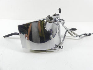 2004 Harley Softail FLSTFI Fat Boy Chrome Oil Tank Reservoir + Hoses 62498-00A