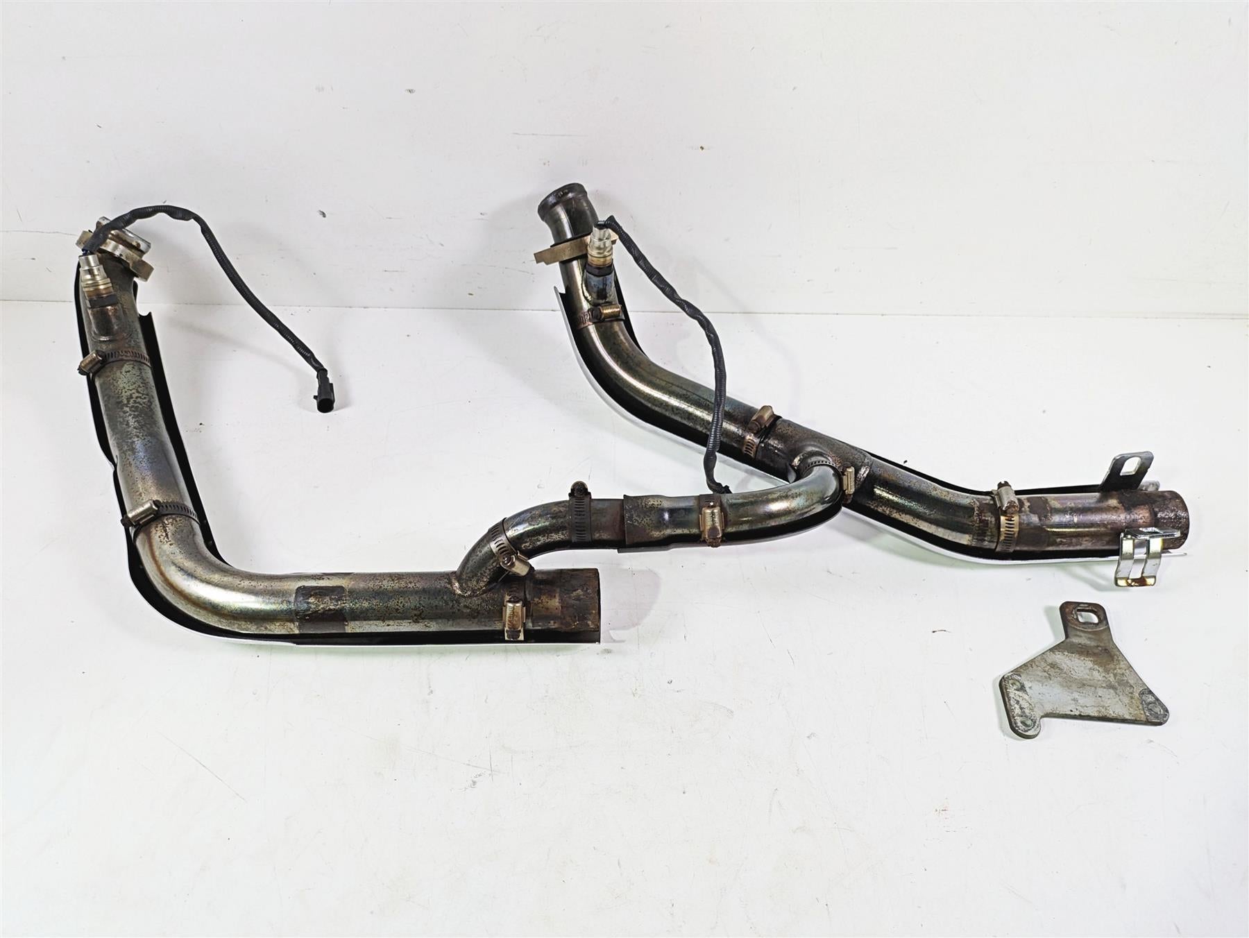 2008 Harley FXDL Dyna Low Rider 105TH Stock Exhaust Header Manifold Set 65631-06 {{ shop.shopifyCountryName }} - Mototech271