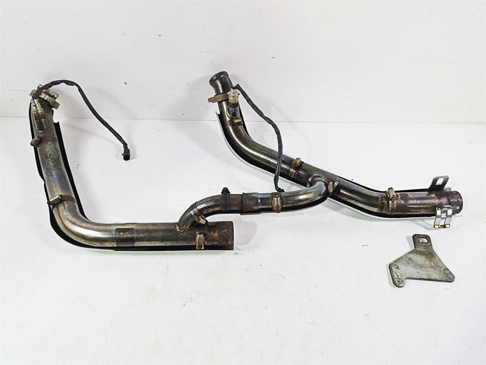 2008 Harley FXDL Dyna Low Rider 105TH Stock Exhaust Header Manifold Set 65631-06 {{ shop.shopifyCountryName }} - Mototech271