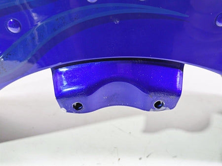2011 Harley Touring FLHTCUSE CVO E-Glide Front Fender Blue READ 58900004 {{ shop.shopifyCountryName }} - Mototech271