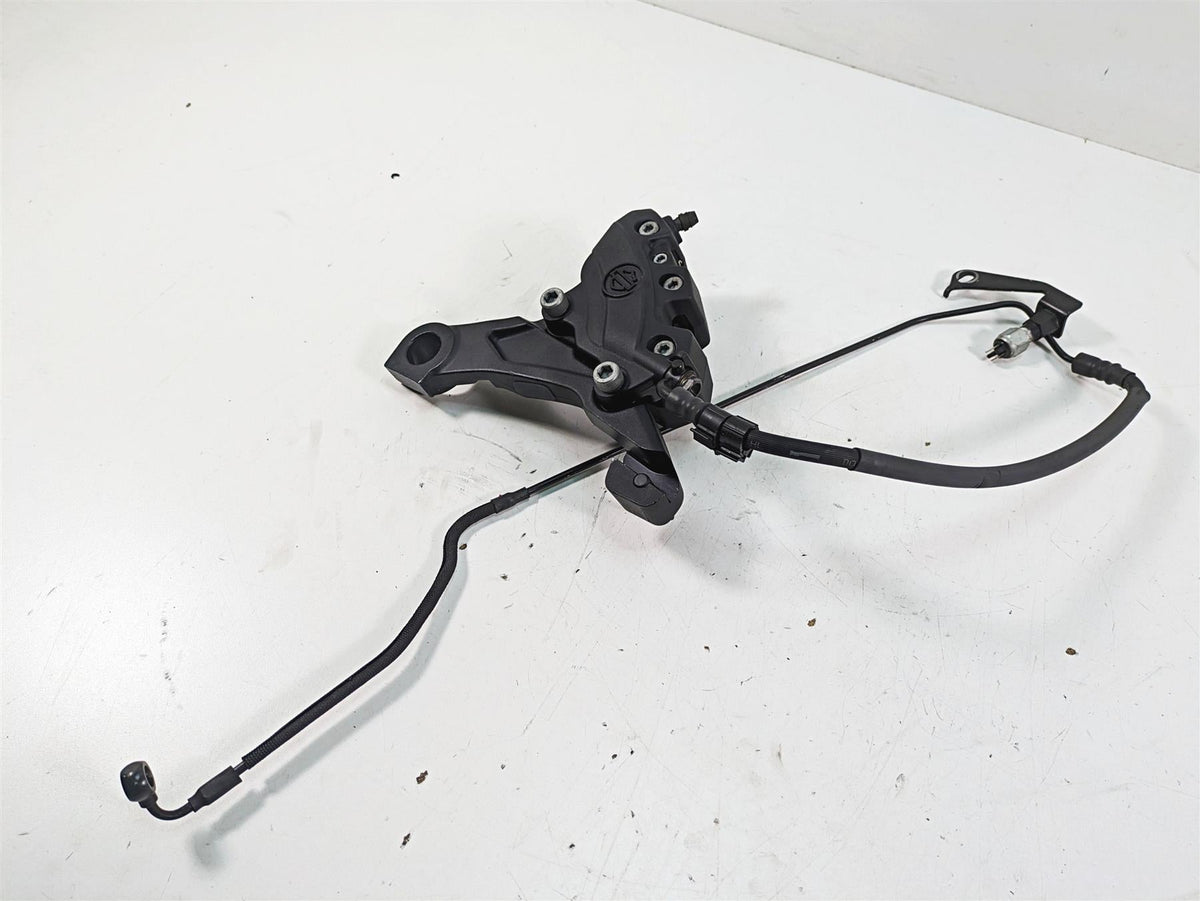 2013 Harley Touring FLHX Street Glide Rear Brake Caliper + Bracket 25mm 44080-08 {{ shop.shopifyCountryName }} - Mototech271